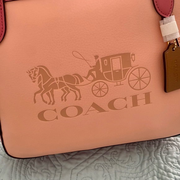 NWT Coach tote, lovely colors and design - Picture 14 of 15
